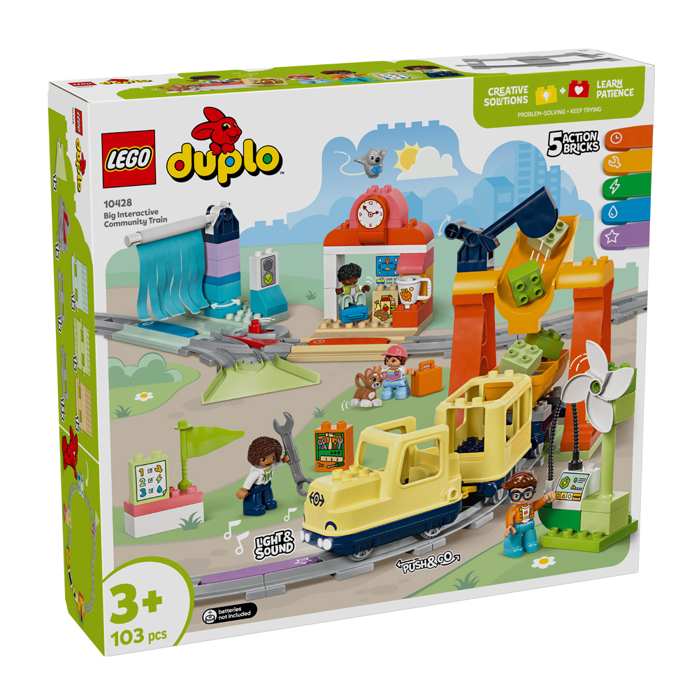 Lego Duplo Big Interactive Community Train Toy 10428